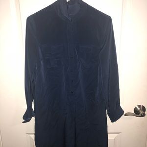 Navy old Navy shirt dress